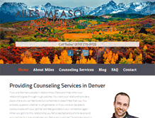 Tablet Screenshot of drmilesmeason.com
